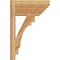 Ekena Millwork Merced Slat Rough Sawn Outlooker, Western Red Cedar, 8"W x 16"D x 24"H OUT08X16X24MRC06RWR - alternate 3